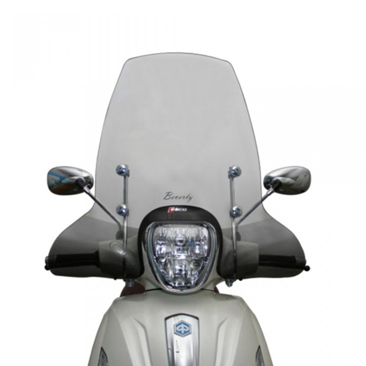 Pare brise Faco pour scooter Piaggio 125 Beverly Rst 4T 4V Ie Euro3 2010 à 2015