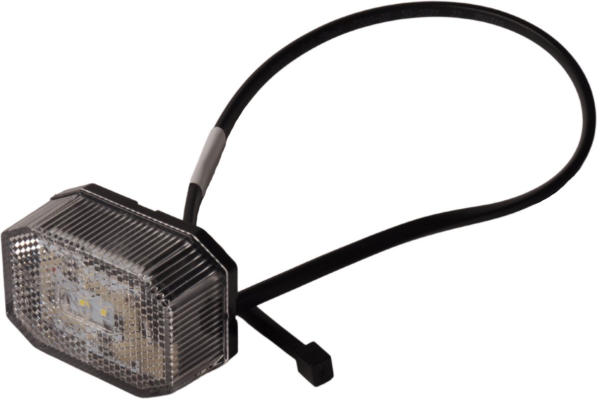 Aspock Flexipoint LED - wit - 50 cm platte kabel - DC kabel