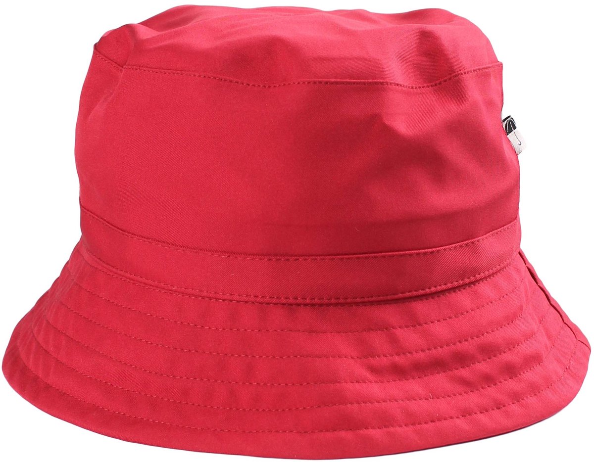 Rode regenhoed / Bucket Hat van Danefae