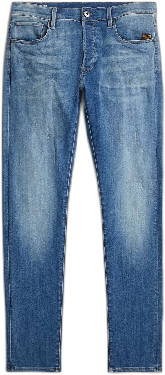 G-Star 3301 Slim Heren Jeans Lt Vintage Aged