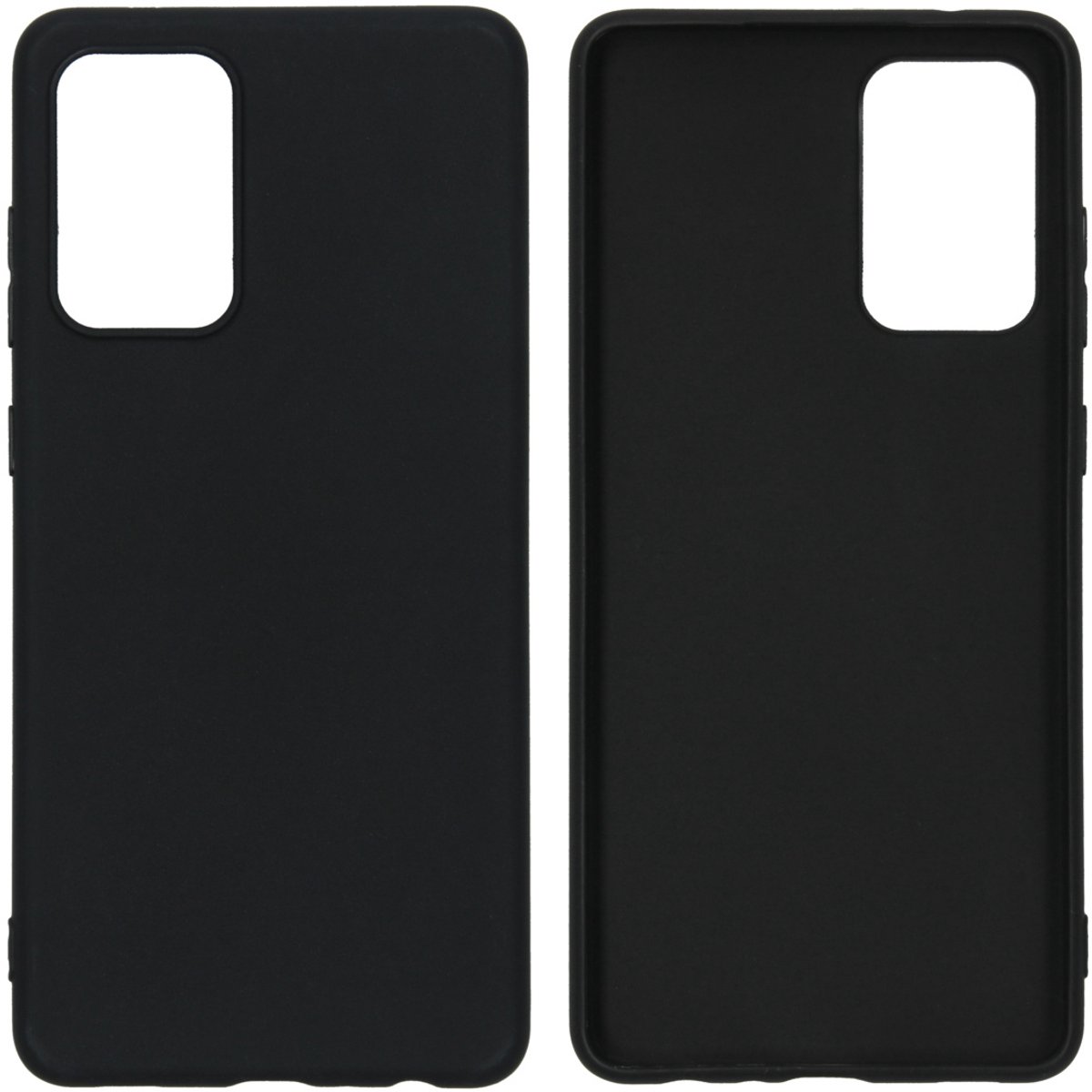 imoshion Hoesje - Geschikt voor Samsung Galaxy A72 - Color Backcover - Zwart
