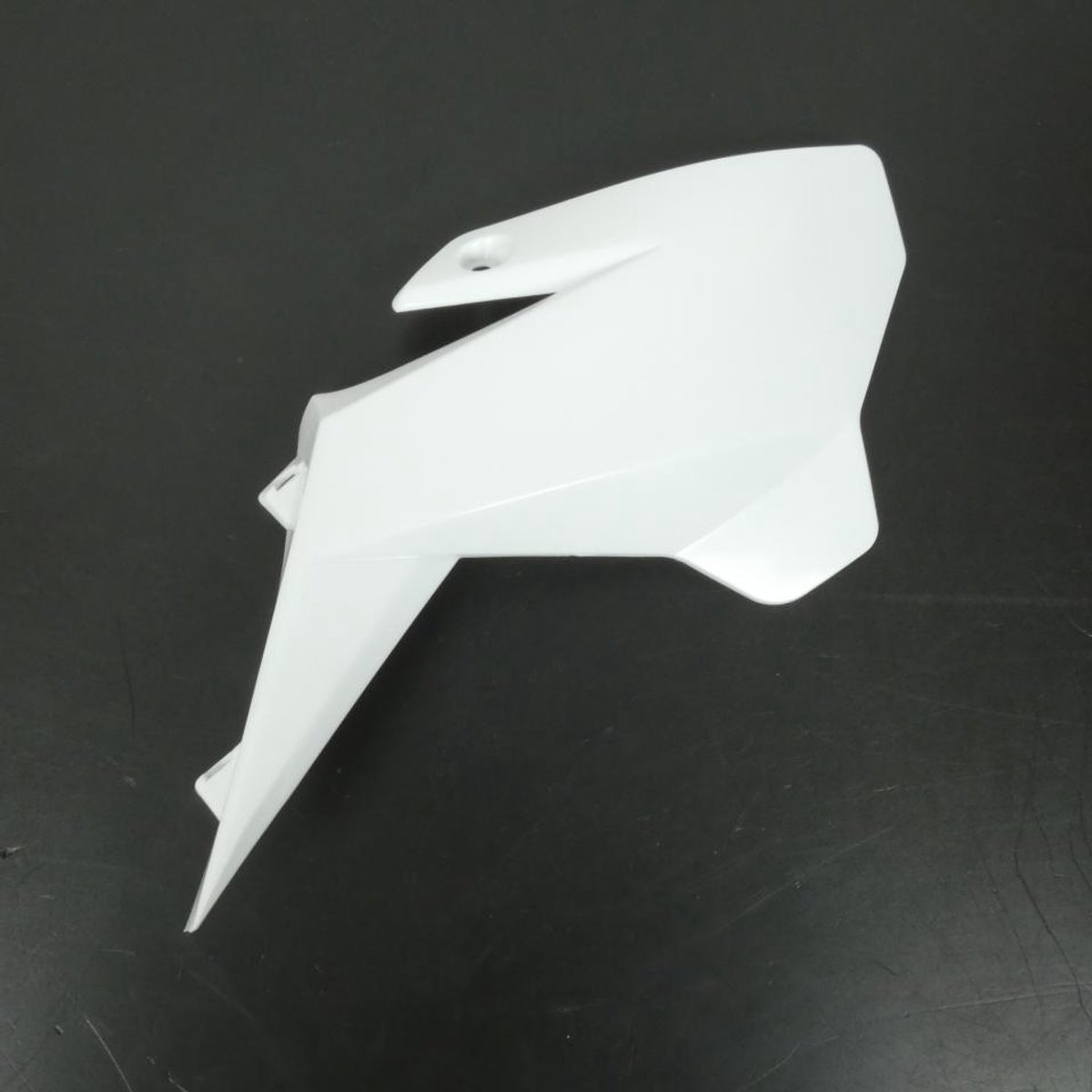 Écope droite origine pour Dirt Bike YCF Dirt bike YC110-14-052-WH / Blanc Neuf