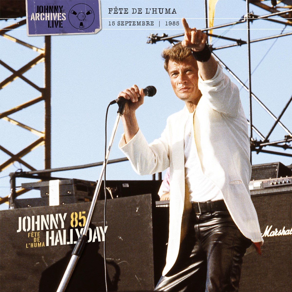 Johnny Hallyday - Fête De L'Huma, 15 septembre 1985 (3 LP)