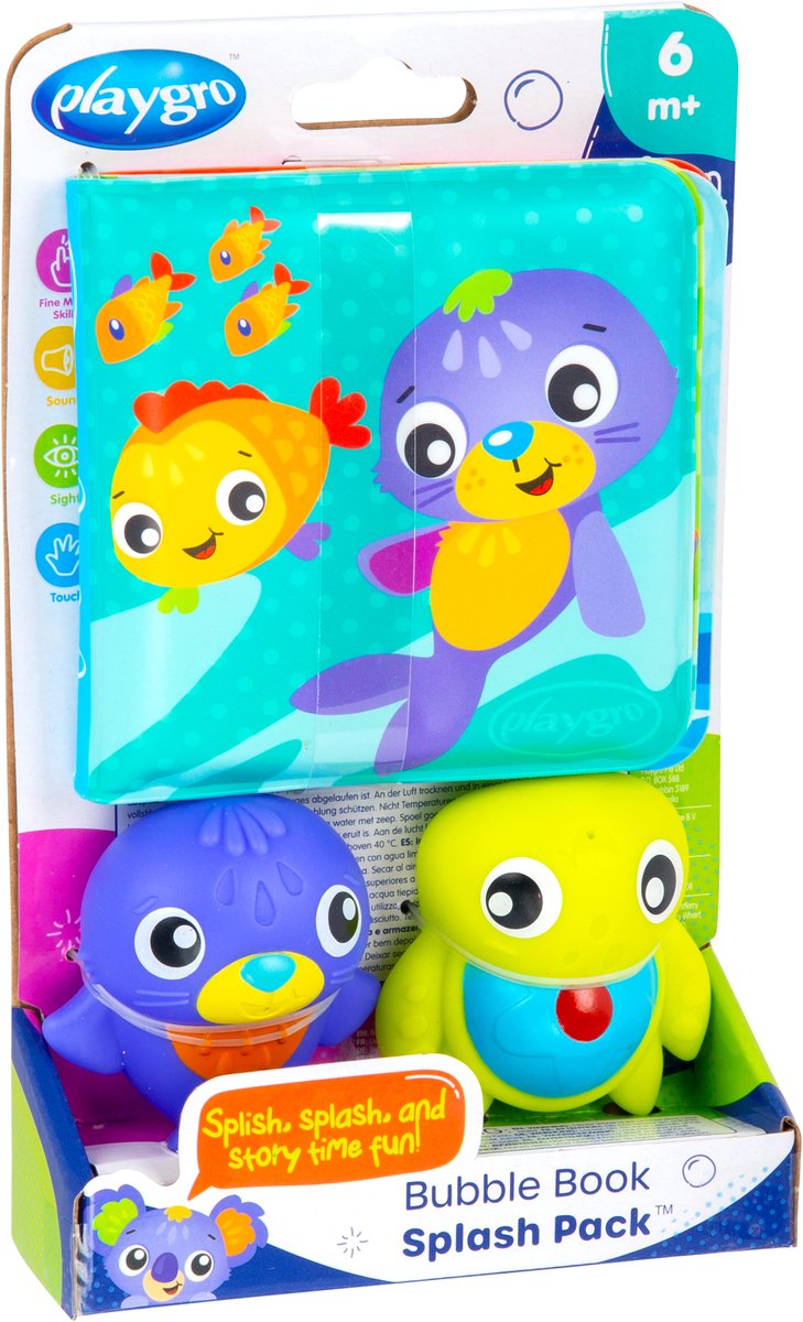 Playgro- Bubble Book splash book- Badspeelgoed - - Speelgoed Baby - Speelgoed 1 jaar - Baby Speelgoed - badspeelgoed - speelgoed bad - Baby badspeelgoed — afbeelding 13