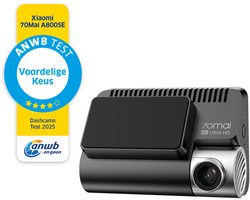 70mai Dash Cam 4K A800SE - Dashcam - 4K Ultra HD opname met HDR - GPS en ADAS rijassistentie - Parkeerstand beveiliging - WiFi app bediening - G-sensor voor incidentdetectie en continue opname
