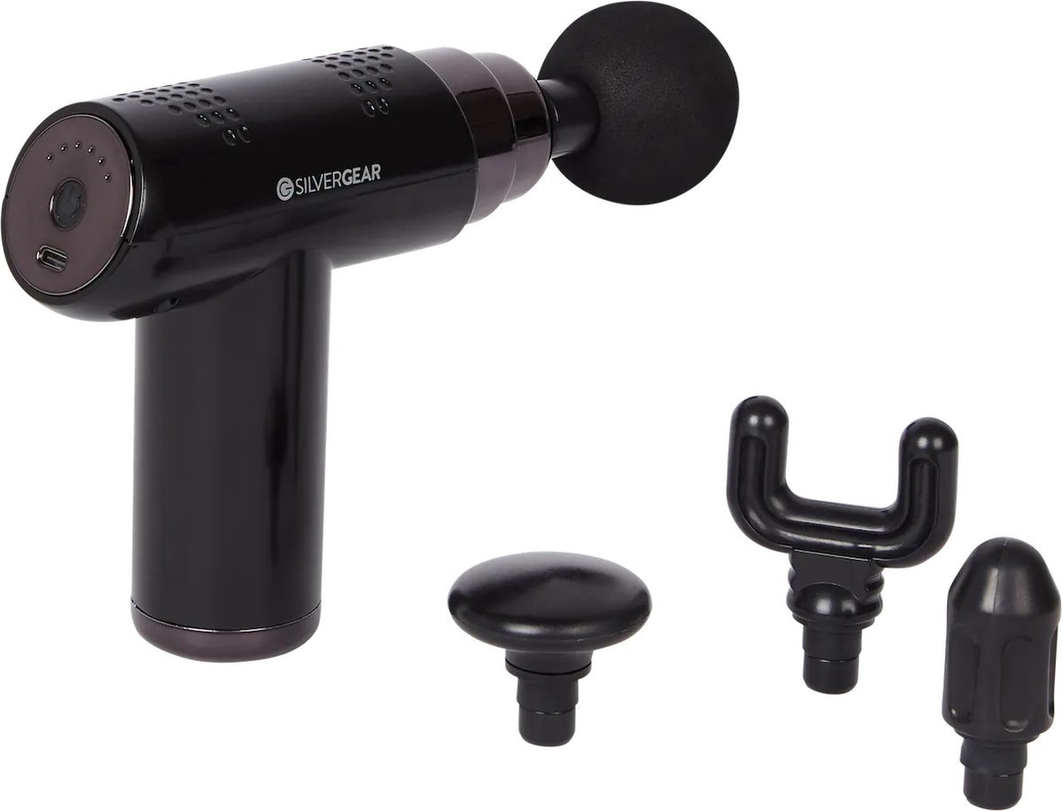 Silvergear Massage Gun met 6 Standen (EAN: ...3657) - Silvergear - €26,79