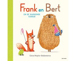 Omslag van Frank en Bert - Frank en Bert en de kwakende kikker
