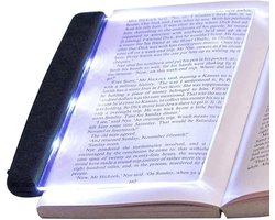 foto van Boeklamp LED - Leeslamp - Draadloos Leeslampje voor Boek - Bladwijzer Lamp voor Slaapkamer - Leeslamp Boekenleggers - Boeklamp - Bladzijde Verlichting - zwart