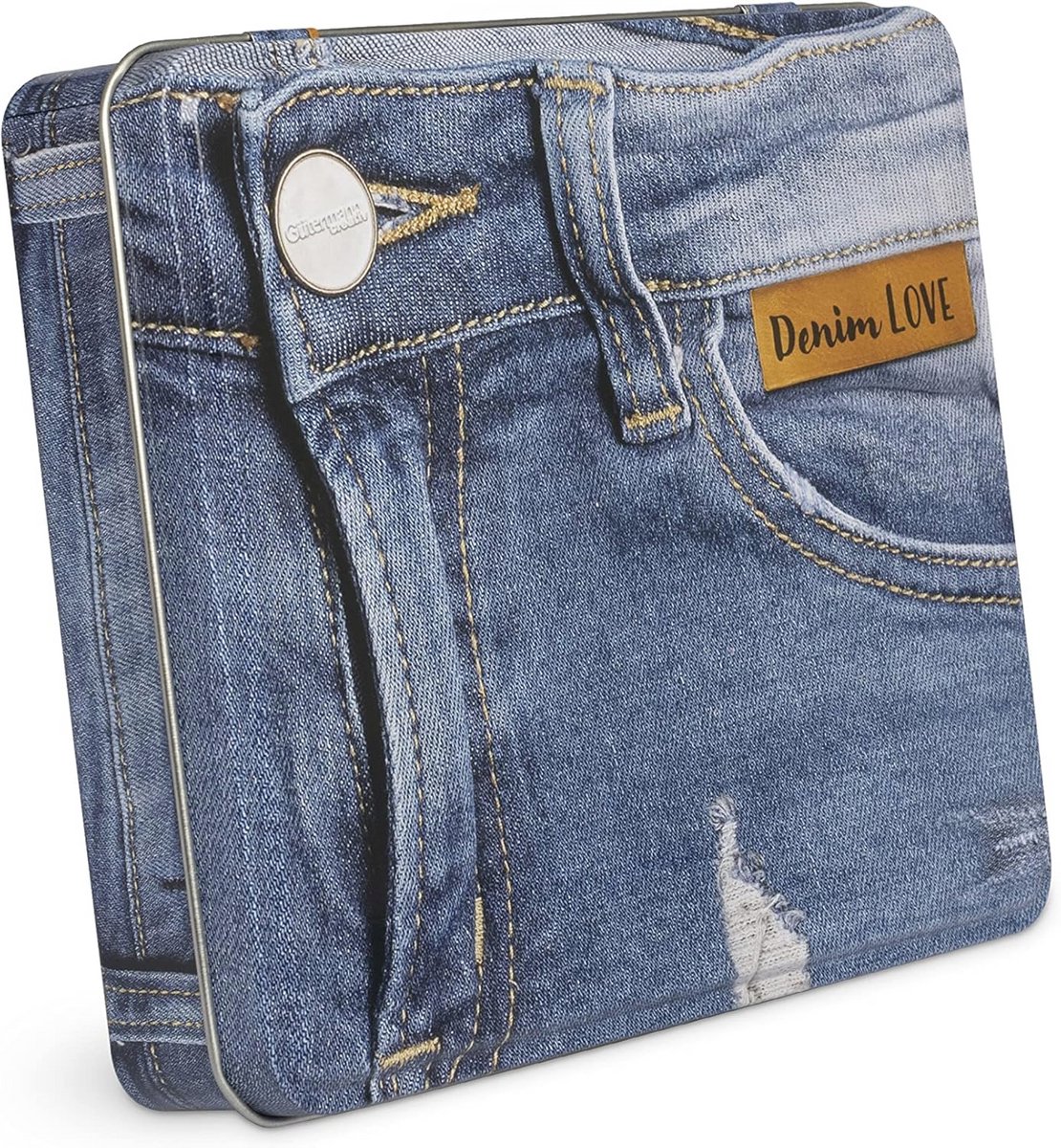 Denim Naalden en Etiketten Set - Voor Sterke en Duurzame Naaiprojecten
