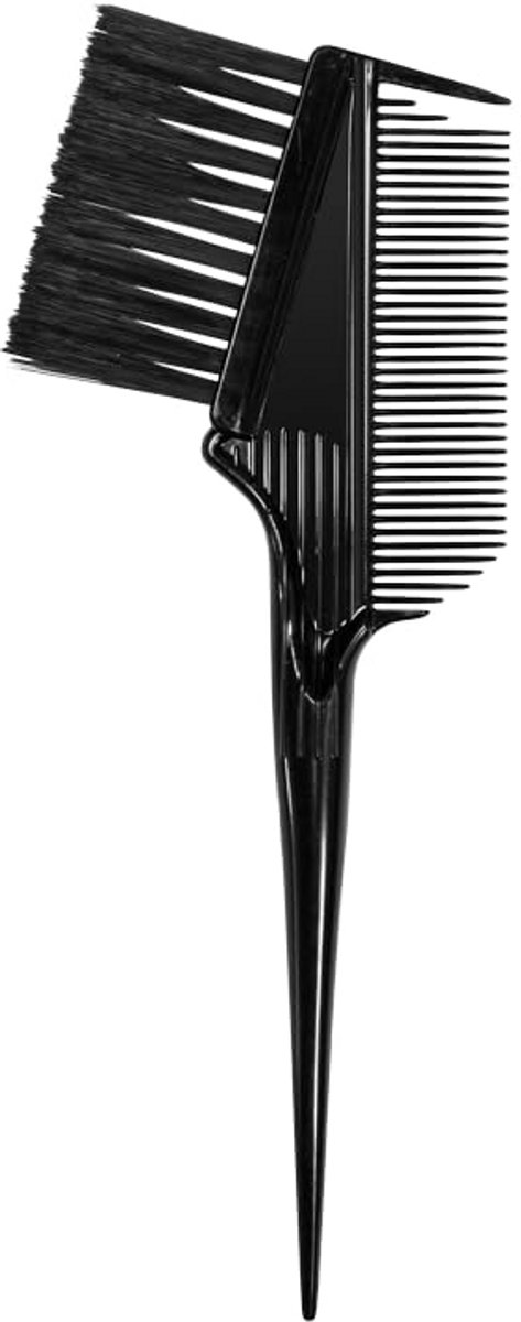 Herbruikbare 2-in-1 Borstel & Kam voor Thuis Haarkleur - Precisie Tip voor Highlights