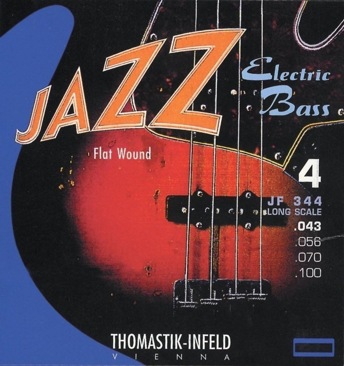 Enkele snaar G .044 voor elektrische bas, super lange schaal 36", jazz set
