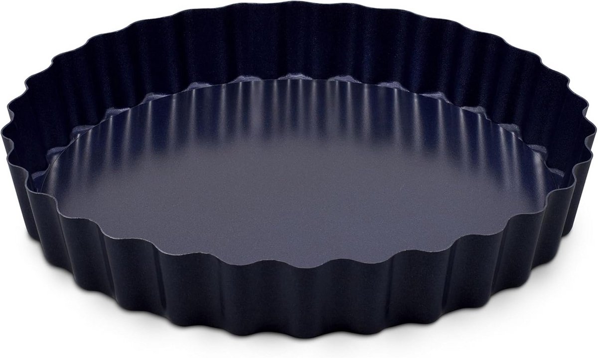 Taartvorm met Losse Bodem en Antiaanbaklaag, 25cm, Duurzaam Koolstofstaal, Vaatwasmachinebestendig
