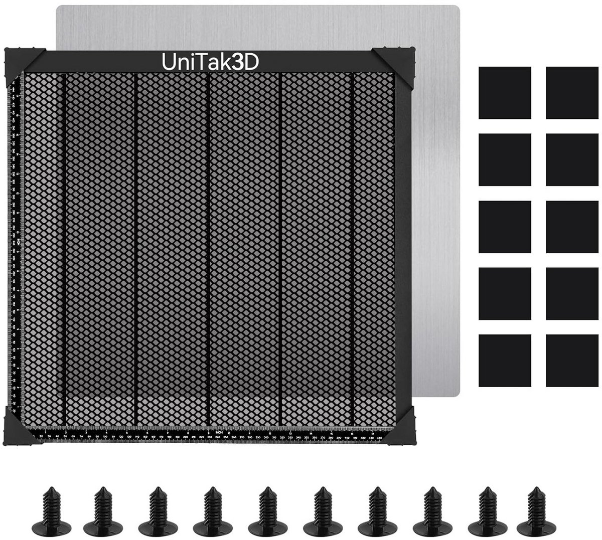 Gegraveerd Honingraatbed - 500 x 500