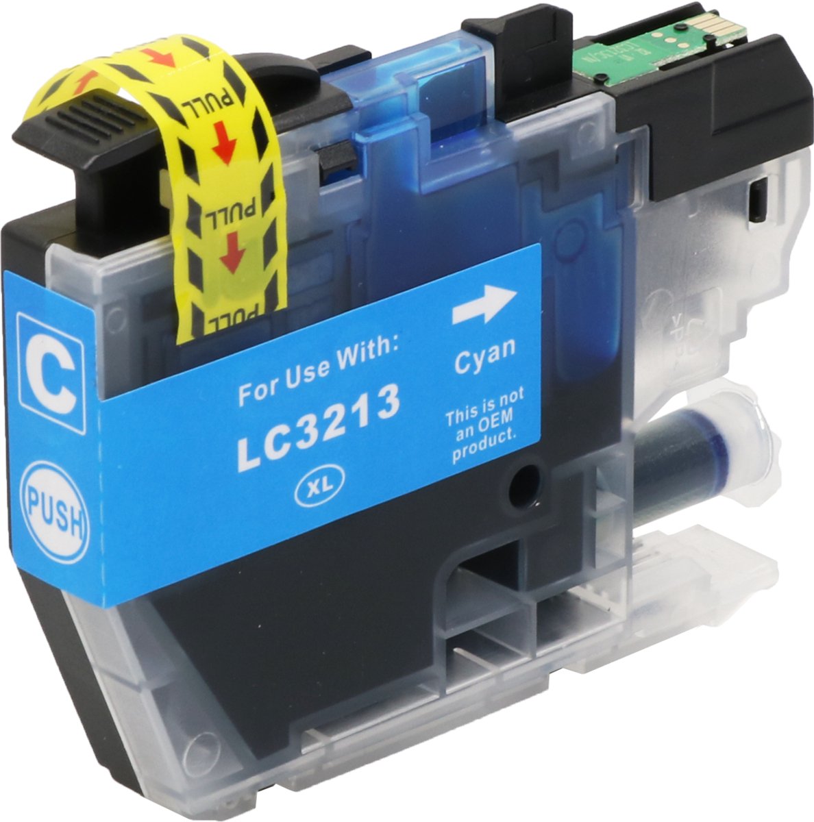 Inktcartridge Geschikt voor Brother LC3213 | 1x Cyaan Geschikt Voor Brother DCP-J572DW, Brother DCP-J772DW, Brother DCP-J774DW