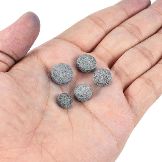5x 9mm Harde Poolkeu Tips Vervanging Set voor Biljart en Snooker Keus van Merkloos — afbeelding 2