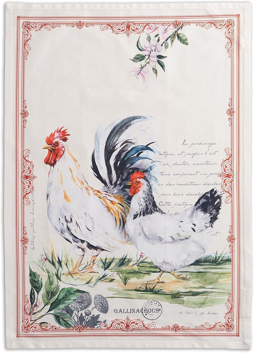 Multifunctionele Keukendoeken Set van 2 - 100% Katoen, Zacht en Absorberend (50 x 70 cm)
