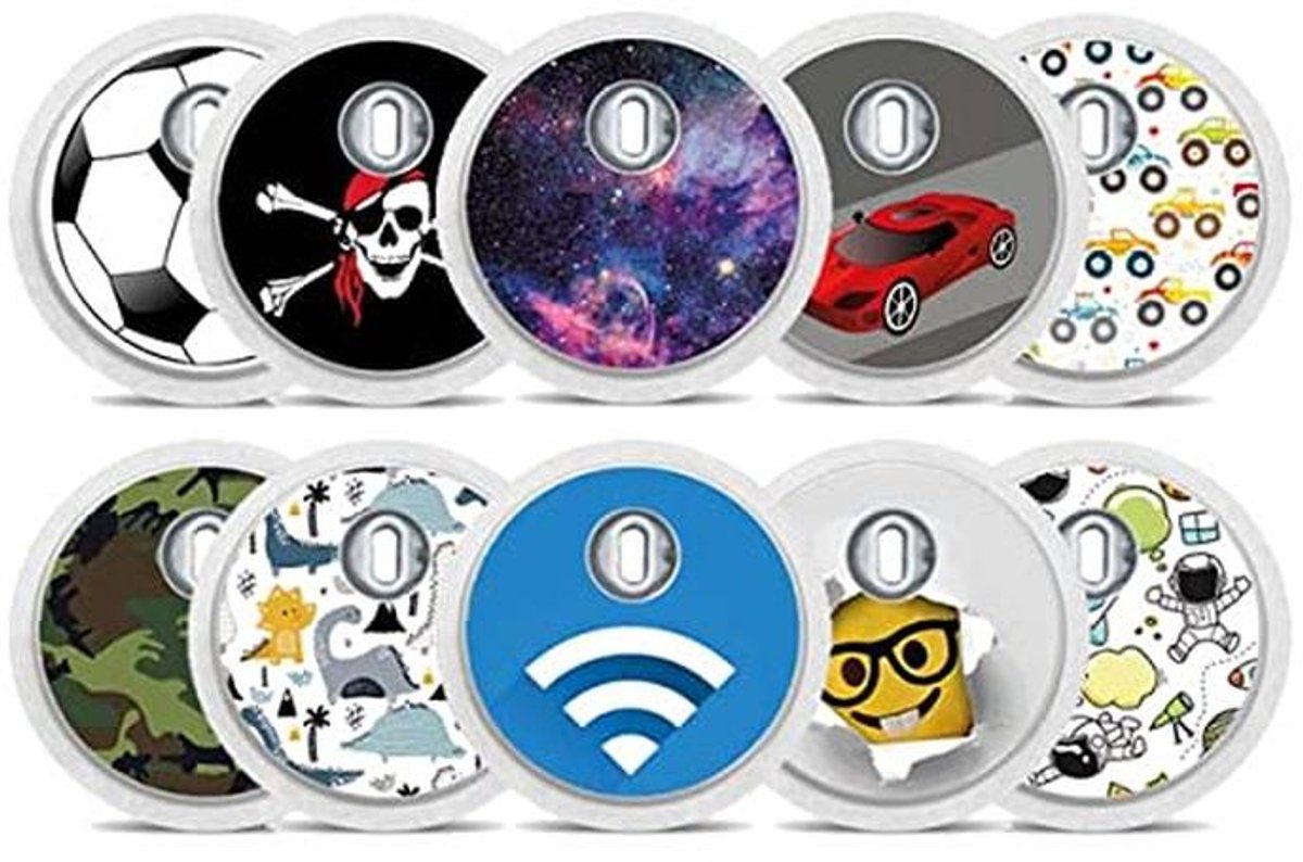 Sensor Stickers voor Freestyle Libre - Set van 10 - Waterdichte en UV-bestendige Stickers