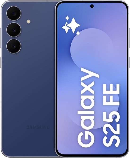 Samsung Galaxy S25 FE 5G smartphone 8GB RAM 256GB opslag 6,7″ FHD+ scherm 120Hz, 12MP selfie, waterdicht IP68