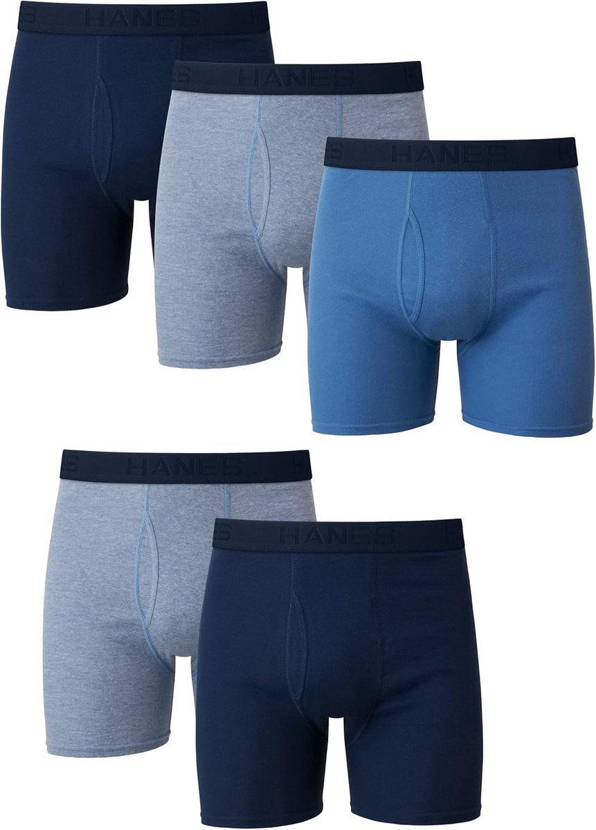 5-Pack Heren Boxershorts in Verschillende Kleuren