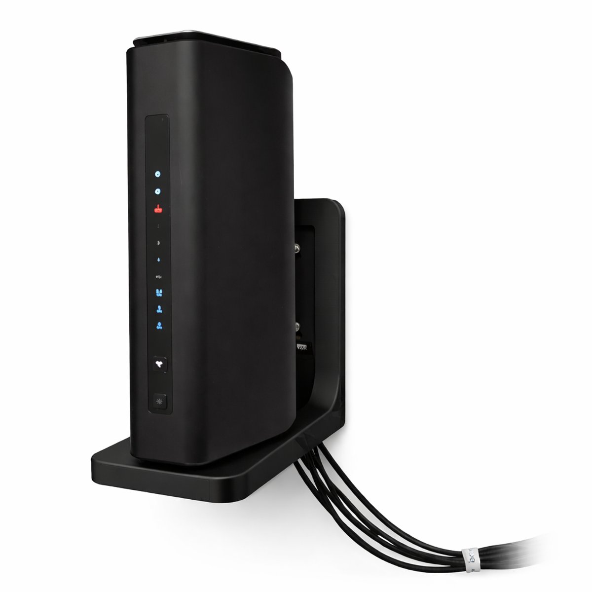 Wandbeugel geschikt voor voor NETGEAR Orbi & Nighthawk WiFi 7 modellen: RBE970, RBE972S and RBE973S (RBEWM-10000S) inclusief plugs & schroeven – foto 2