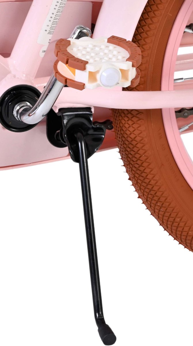 Volare Ashley Kinderfiets - Meisjes - 18 inch - Roze - Twee handremmen — afbeelding 4