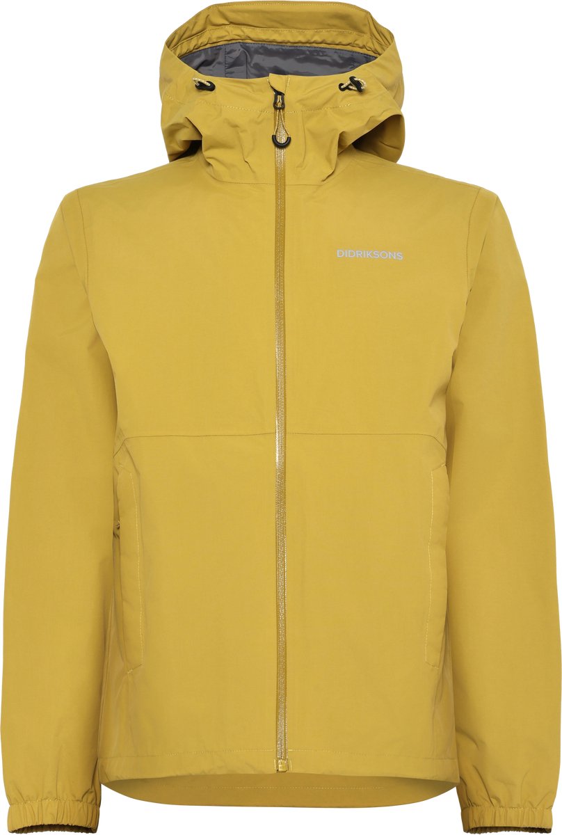 Didriksons DARIO USX JKT 2 Unisex Outdoorjas Pollen Geel