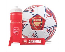 Arsenal FC - gift set - voetbal met handtekeningen - bidon - ballenpomp - 2025/2026