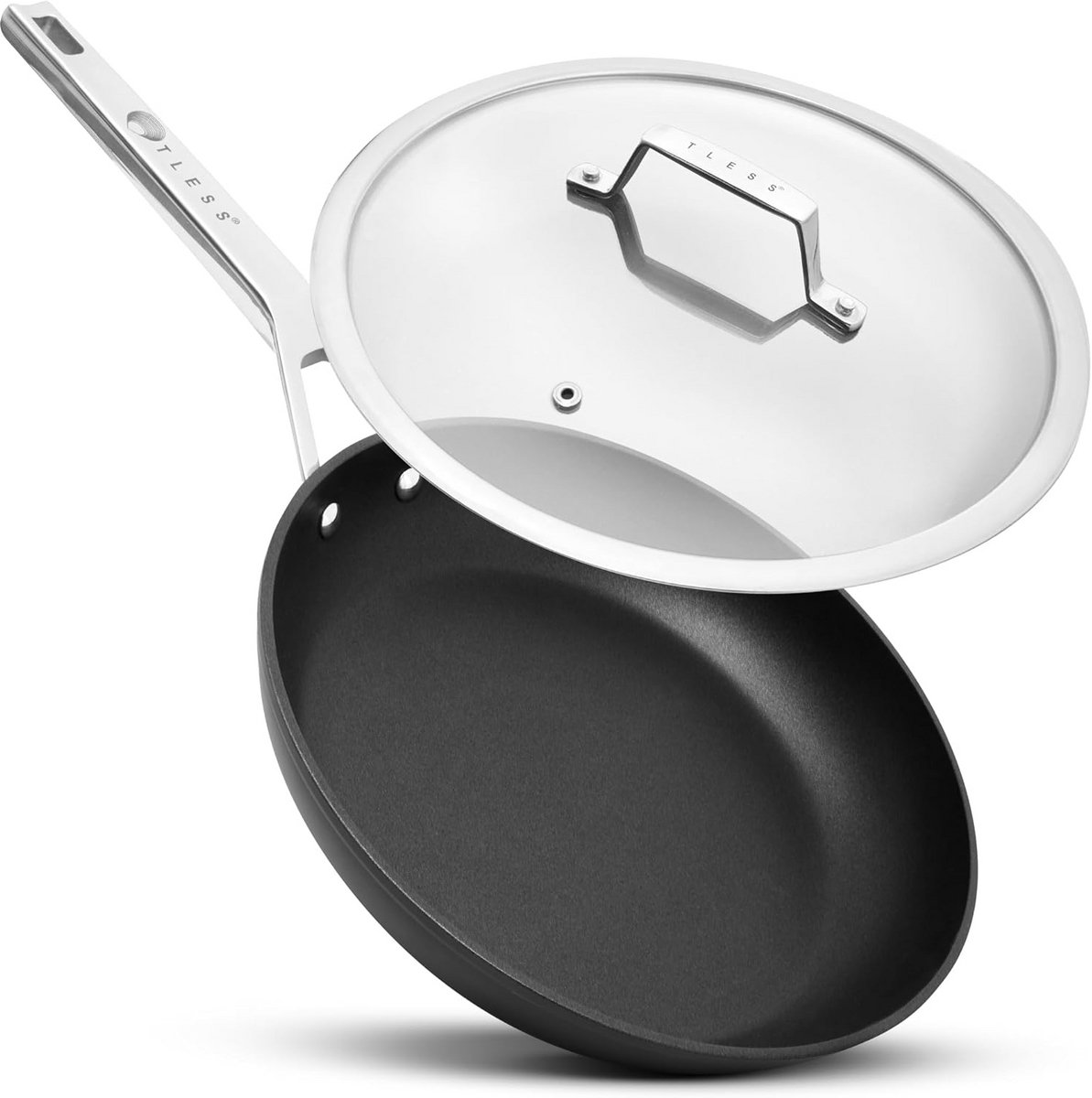 Ovenbestendige Braadpan Ø 28 cm - Universele Inductiepan voor Koken en Stoven