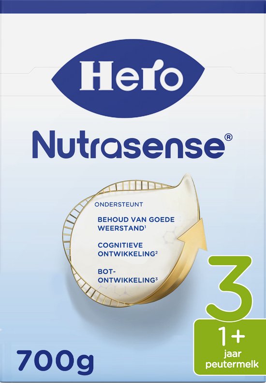 Hero Nutrasense Classic Peutermelk 3 (1jr ) 700 gram | Voordelig online kopen