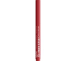 NYX Professional Make Up Epic Inky Stix Eyeliner - Ultiem romig en intens gepigmenteerd - Langhoudend, waterproof en veegvast - Robotic Red