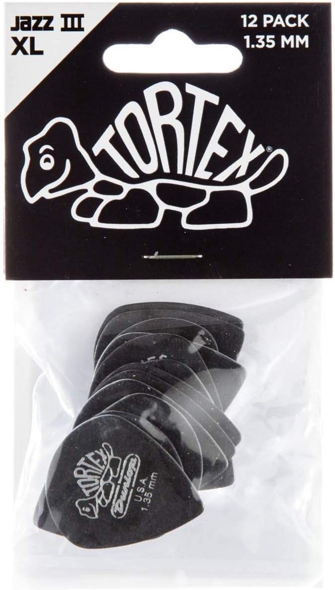 Plectrums voor gitaar, blauw, 12 stuks