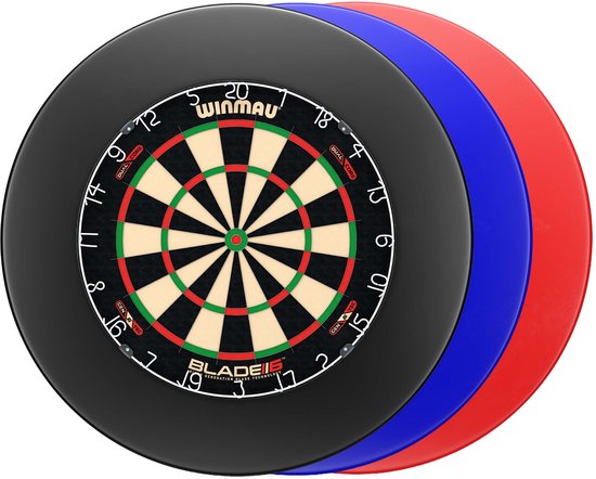 Cible de fléchettes - Blade 6 noir adulte WINMAU Cible de fléchettes - Blade 6 noir adulte WINMAU