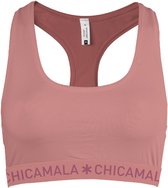 Chicamala – Dames Racerback - BH zonder beugel – Dames Ondergoed – Lingerie - Sport BH – Kleding - 95% Katoen – Dames kleding