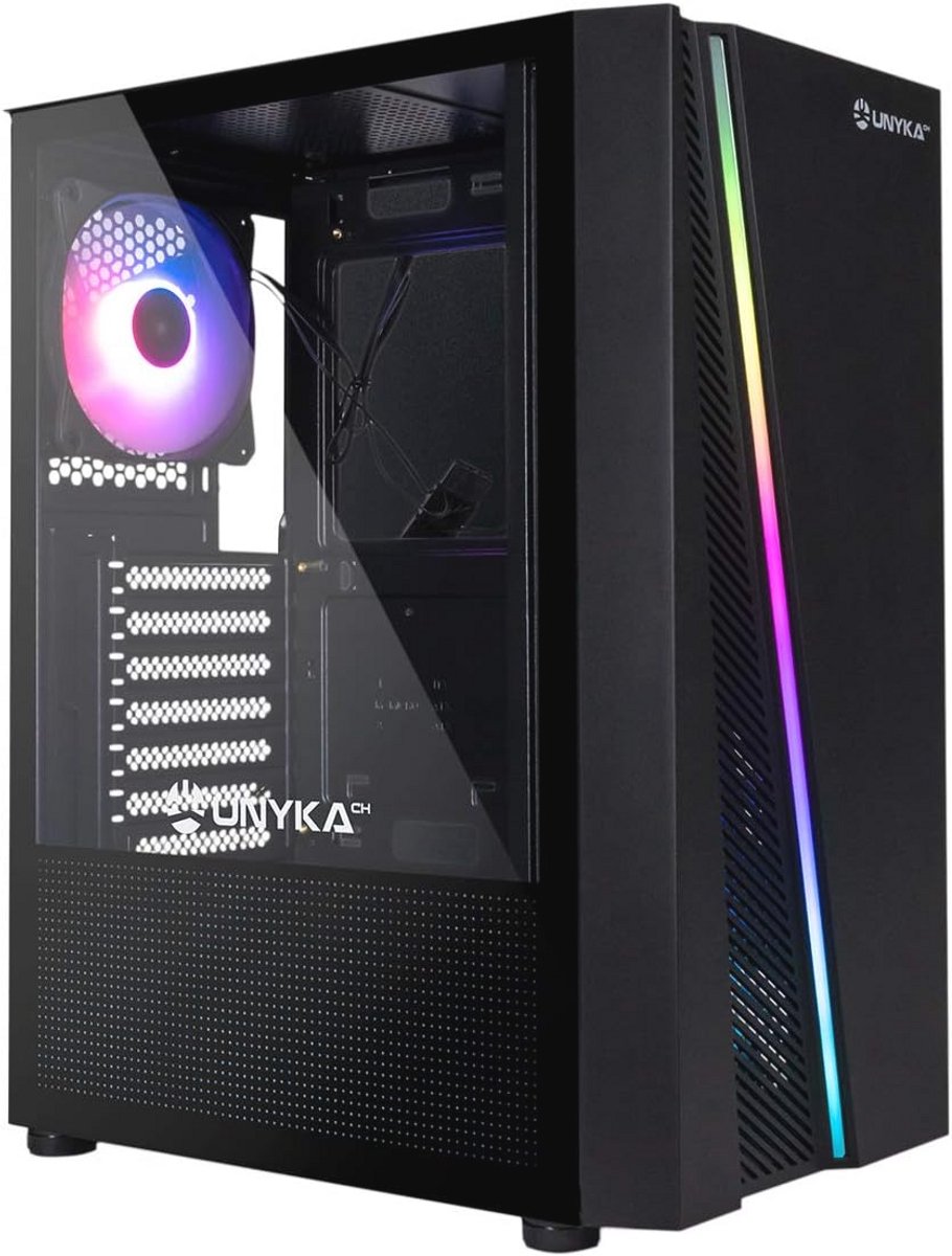 Gaming ATX Behuizing met ARGB Design en Gehard Glas