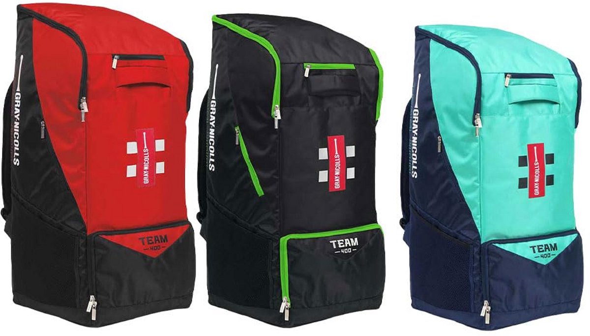 Duffle Bag Team 400 - Zwart/Rood