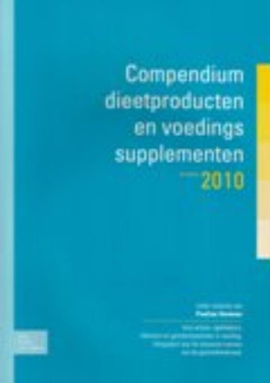 Compendium dieetproducten en voedingssupplementen 2010 - cover