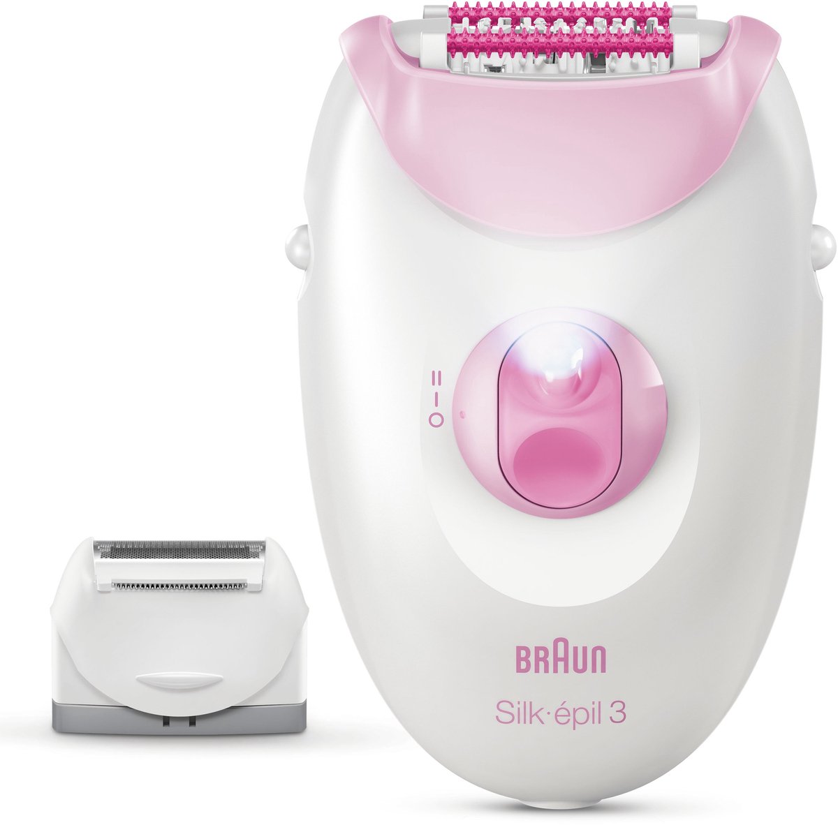 Braun Silk·épil 3 3-031 - Epilator met snoer - Langdurig Gladde Huid - Ladyshave Scheerkop en Trimmerkam thumbnail 2