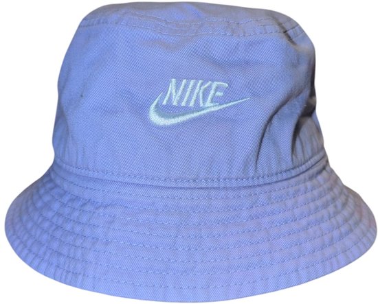 blue nike bucket hat