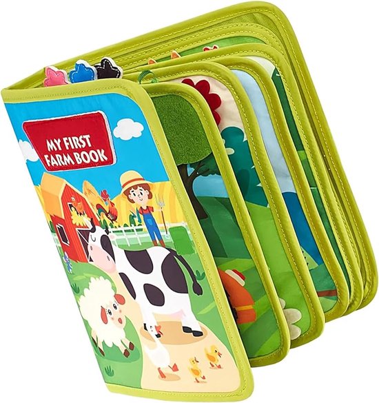 NEBURORA – Livre De Puzzles Magnétiques 3 En 1 – 97 Pièces – Voyage – 3 Thèmes – Dès 3 Ans