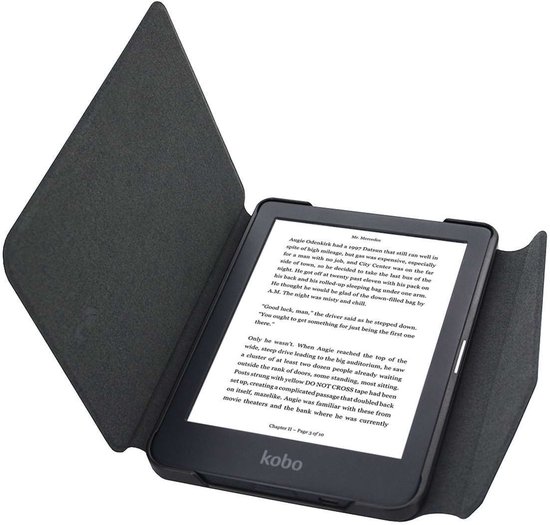 Hoesjes Boetiek - SleepCover voor Kobo Clara HD - Zwart