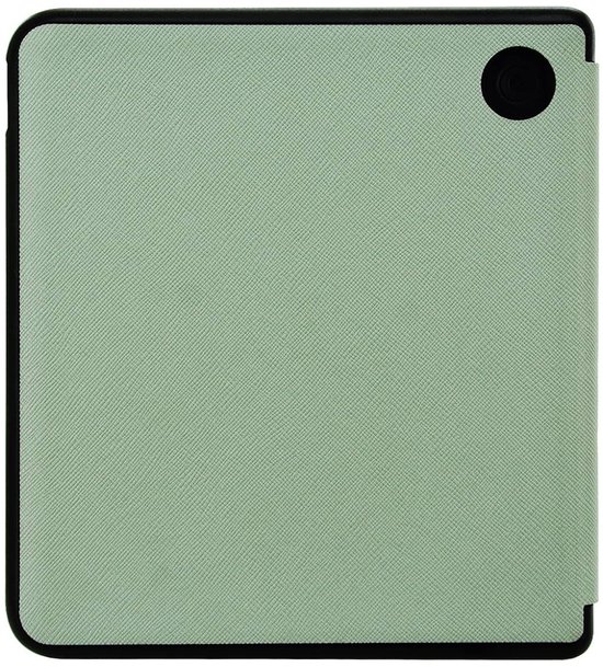 Origami Hoesje - Sleepcover Geschikt voor Kobo Libra Colour - Hoes Cover - Agave Green Blue* - ereader hoesje - cover van Merkloos — afbeelding 3