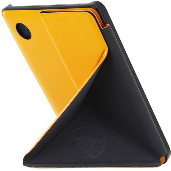Origami Sleepcover - Hoesje Geschikt voor Kobo Clara BW - Book Case Hoes Cover - Cognac Light - ereader hoesje - cover van Merkloos — afbeelding 2