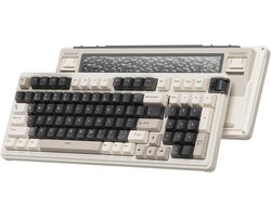 KZZI K98 - Toetsenbord - Meteorite Grey - Rainbow Switch