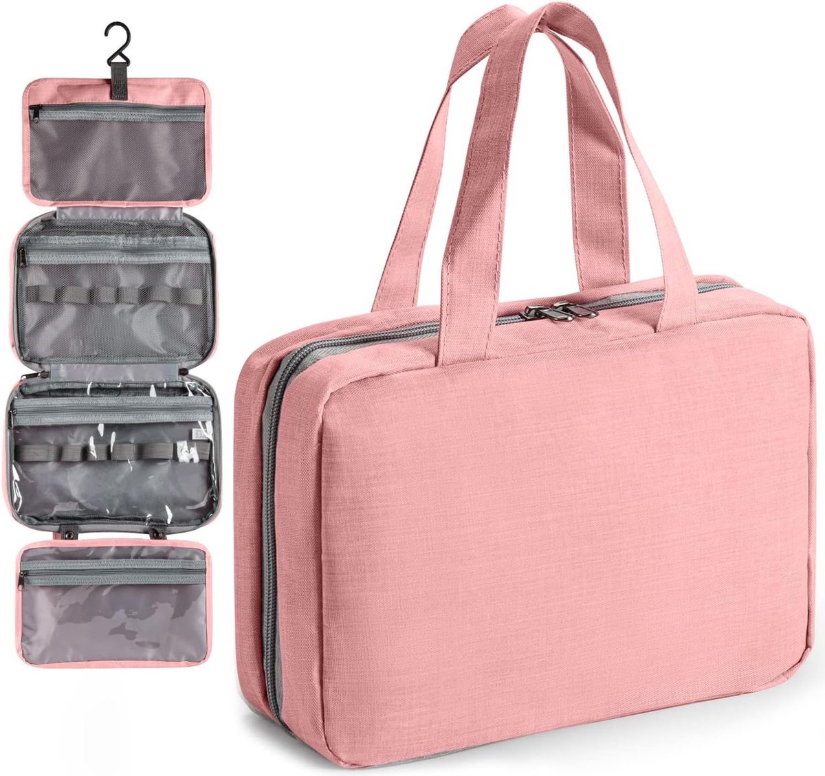 Stunq® Opvouwbare Reistas voor Cosmetica en Toiletartikelen - Perfect voor Vakantie en Camping