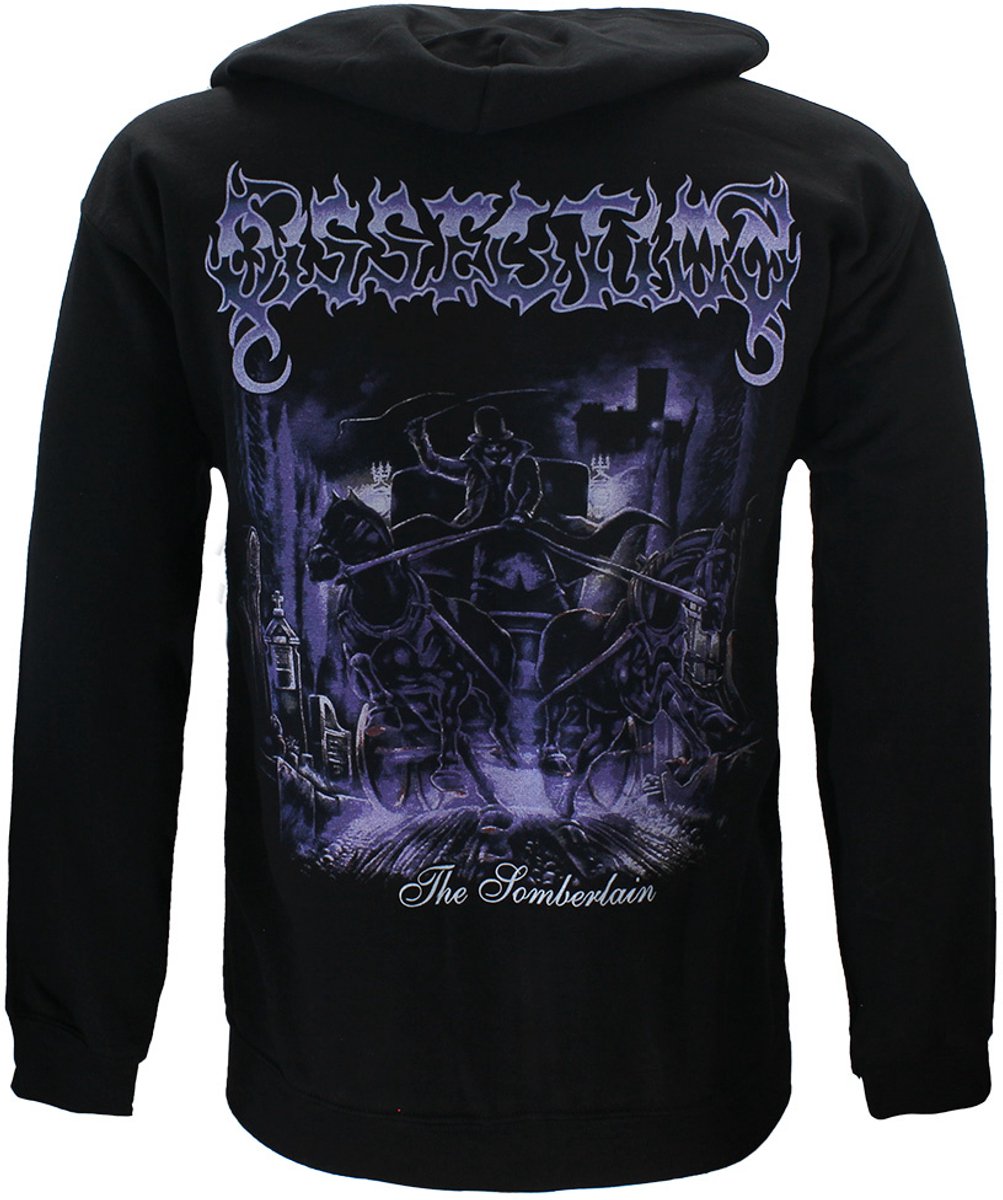 Dissection Somberlain Album Zipper Hoodie Vest - Officiële Merchandise - M