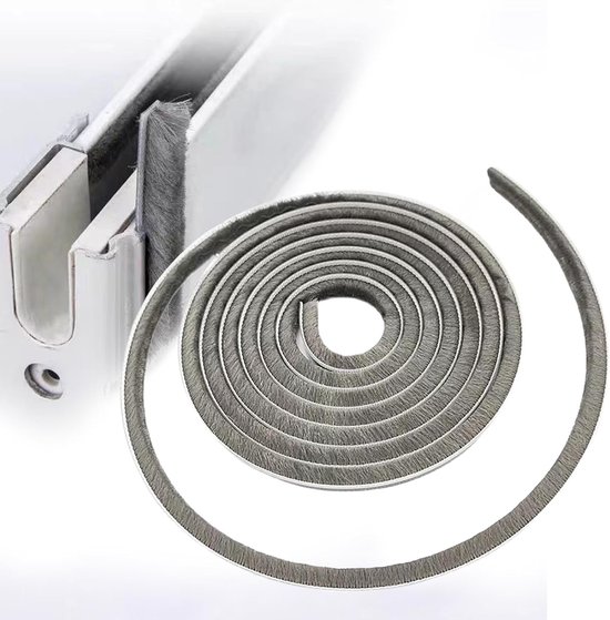 Foto: Anti wind tochtstrip nooit meer tocht in je huis 1 meter isolatiemateriaal tochtwering strips tocht isolatie strip brievenbus deuren woonaccessoires sealing strip deurstrip