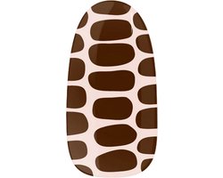Maniac Nails Gellak Stickers – Medusa by Cosmo – 28 stickers voor 2 manicures – 14+ dagen zonder chippen – Uitharden met UV-lamp – Bordeaux rode Gel Nagelstickers – Gel Nail Wraps