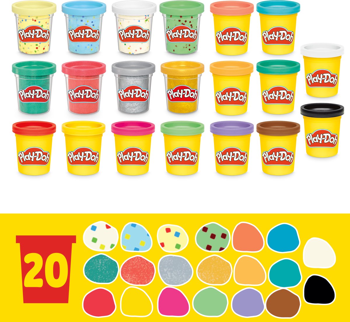 Play-Doh Heerlijk creeren 20-pack — cadeau in Spellen & Speelgoed - foto 3