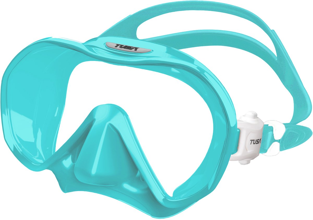 TUSA Zensee – Premium duikmasker met geïntegreerde lens, panoramisch zicht, lichtgewicht ontwerp en comfortabel draagcomfort – Mint – M1010 QMT