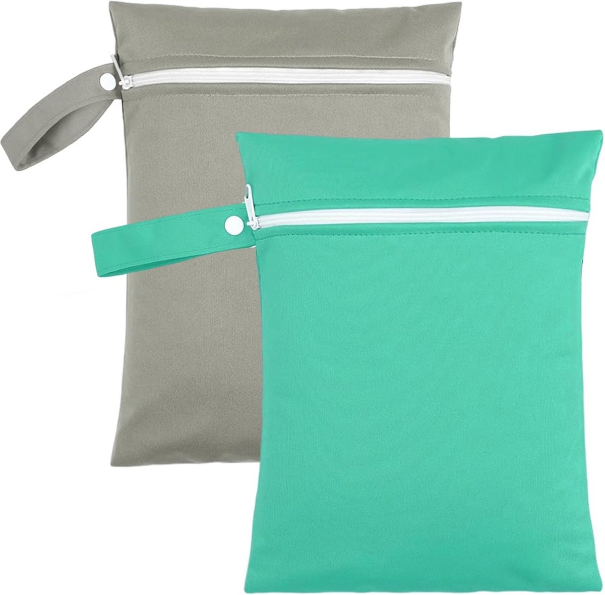 2 stuks Waterdichte Natte Tas 40x30cm voor Zwemkleding en Strandlakens